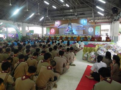 58-ทำบุญตักบาตรวันคล้ายวันสถาปนาวิทยาลัย 1