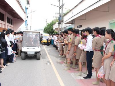 58-ทำบุญตักบาตรวันคล้ายวันสถาปนาวิทยาลัย 2