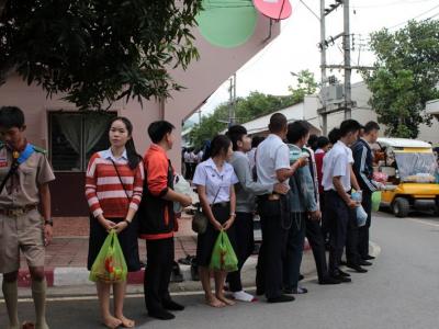 58-ทำบุญตักบาตรวันคล้ายวันสถาปนาวิทยาลัย 2