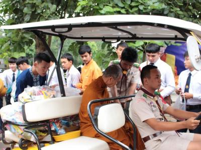 58-ทำบุญตักบาตรวันคล้ายวันสถาปนาวิทยาลัย 2