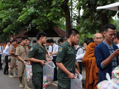 58-ทำบุญตักบาตรวันคล้ายวันสถาปนาวิทยาลัย 2