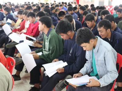 61-ปฐมนิเทศ นักเรียน นักศึกษาก่อนออกฝึกอาชีพ