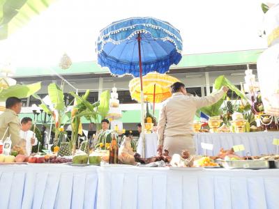 พิธีไหว้ครูช่างและครูประจำการ