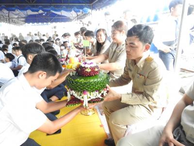 พิธีไหว้ครูช่างและครูประจำการ