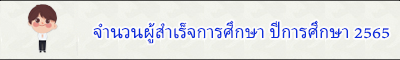 จำนวนผู้สำเร็จการศึกษา 2565