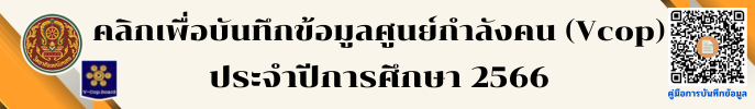 บันทึกข้อมูลศูนย์กำลังคน vcop